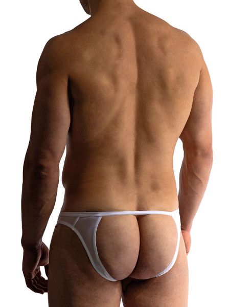 MANSTORE Regular Fit Blanco Microfaser