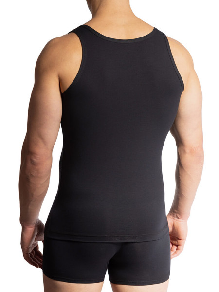 OLAF BENZ Regular Fit Negro Feinripp