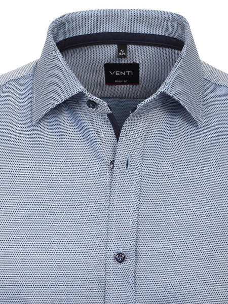 VENTI Slim Fit Camisa Azul medio Kent Easy Care  - Vista 1