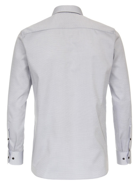 CASAMODA Regular Fit Camisa Gris claro Kent Natté