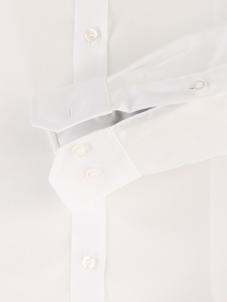 VENTI Slim Fit Camisa Blanco Stehkragen Easy Care  - Vista 2