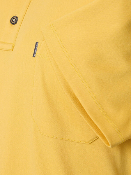 CASAMODA Polo Amarillo Piqué - Vista 2
