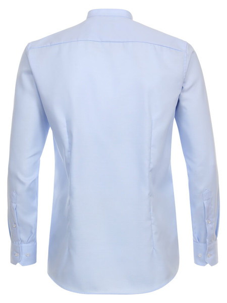 VENTI Regular Fit Camisa Azul claro Stehkragen Popeline