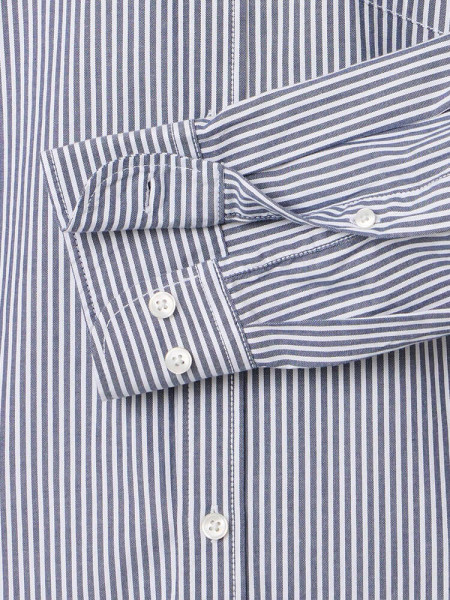 CASAMODA Comfort Fit Camisa Azul oscuro Button-Down Easy Care  - Vista 2