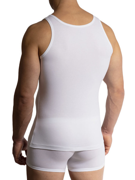 OLAF BENZ Regular Fit Blanco Feinripp