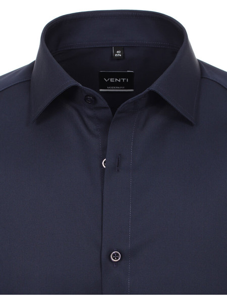 VENTI Regular Fit Camisa Marina Kent Twill - Vista 1