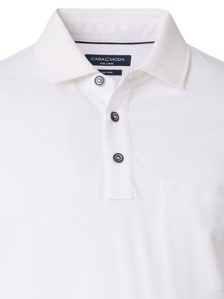 CASAMODA Polo Blanco Extrafeine Qualität - Vista 1