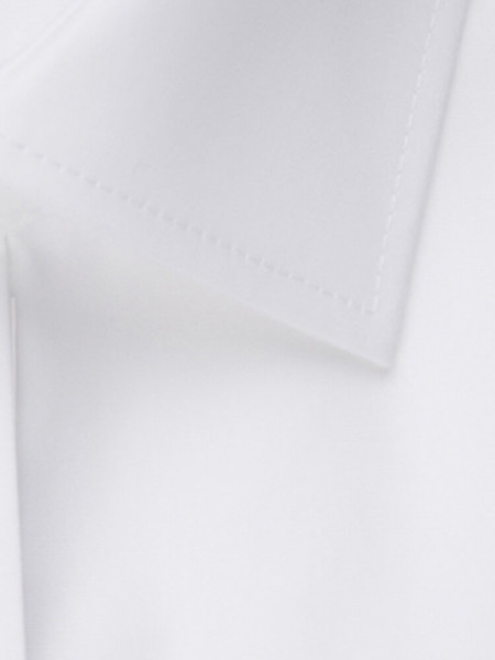 SEIDENSTICKER Tailored Fit Camisa Blanco Business Kent Popeline - Vista 3