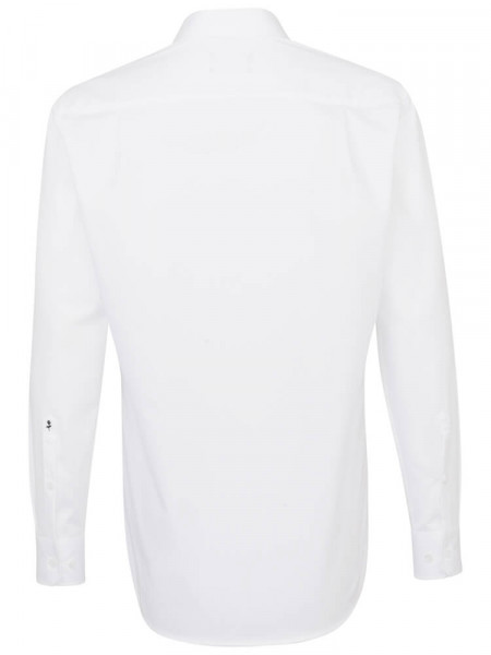 SEIDENSTICKER Regular Fit Camisa Blanco Business Kent Popeline