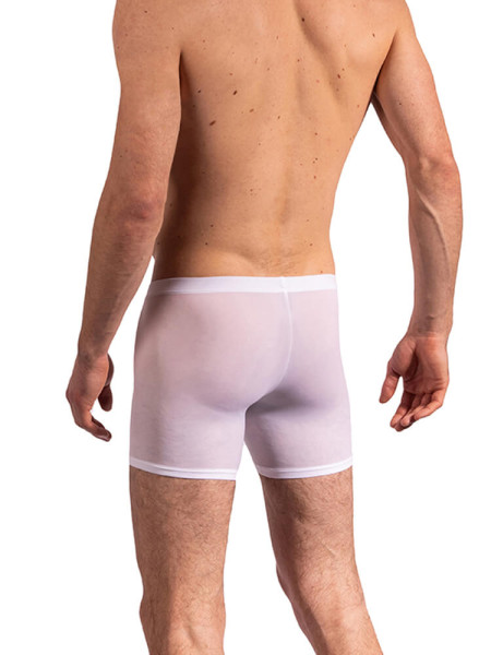 OLAF BENZ Regular Fit Blanco Microfaser