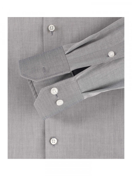 VENTI Regular Fit Camisa Gris claro Kent Twill - Vista 2