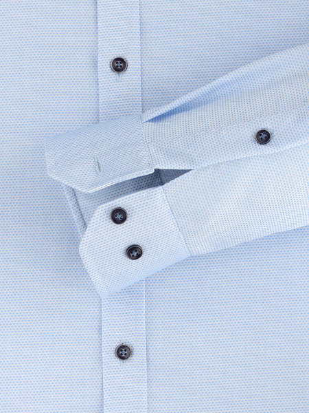 VENTI Slim Fit Camisa Azul claro Kent Easy Care  - Vista 2