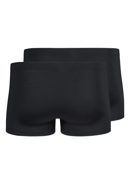 SKINY Regular Fit Negro Microfaser