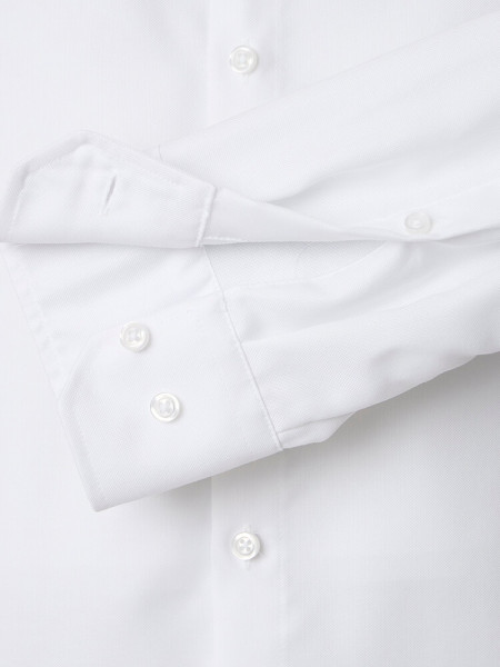 VENTI Regular Fit Camisa Blanco Button-Down Fein Oxford - Vista 2