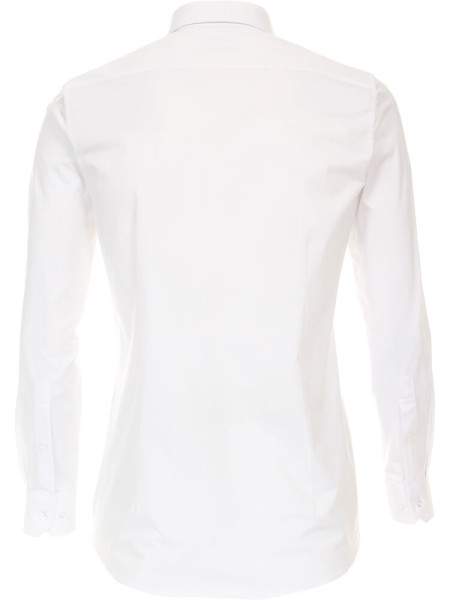 VENTI Slim Fit Camisa Blanco Kent Jersey