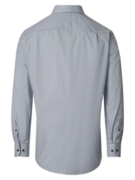 VENTI Comfort Fit Camisa Gris Kent Popeline