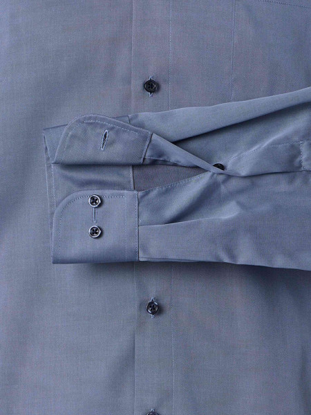 VENTI Comfort Fit Camisa Azul humo Kent Twill - Vista 2