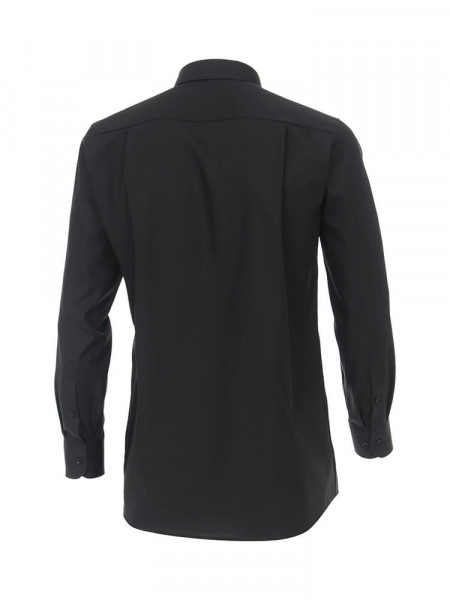 CASAMODA Comfort Fit Camisa Negro Kent Popeline