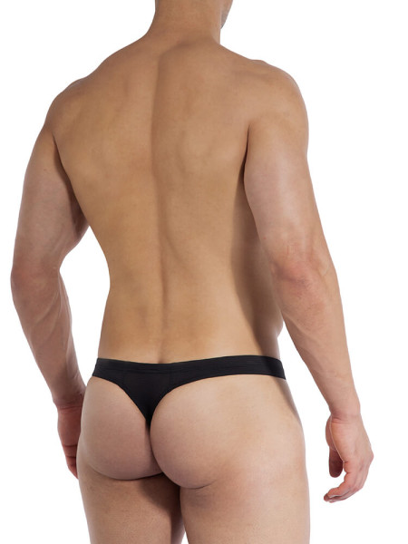 OLAF BENZ Regular Fit Negro Microfaser