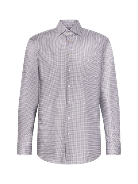 SEIDENSTICKER Regular Fit Camisa Marrón New Kent Twill