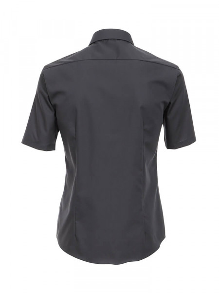 VENTI Regular Fit Camisa Antracita Kent Popeline