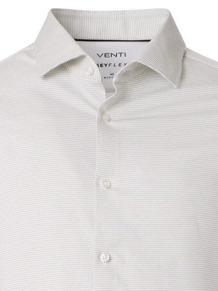 VENTI Slim Fit Camisa Verde Kent Jersey - Vista 1