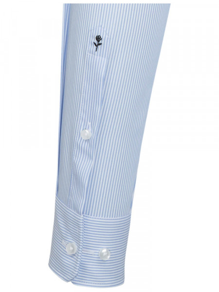 SEIDENSTICKER Slim Fit Camisa Azul claro Business Kent Office - Vista 1