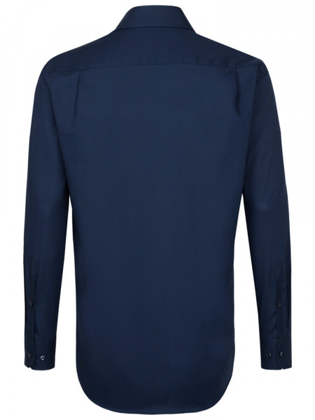 SEIDENSTICKER Regular Fit Camisa Marina Business Kent Popeline