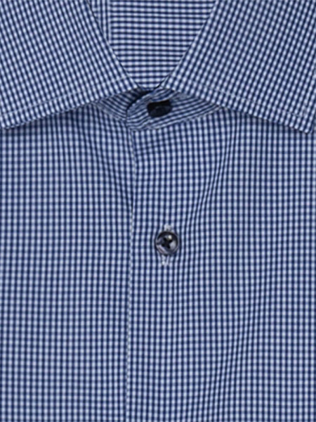 SEIDENSTICKER Regular Fit Camisa Azul medio Business Kent Popeline - Vista 1