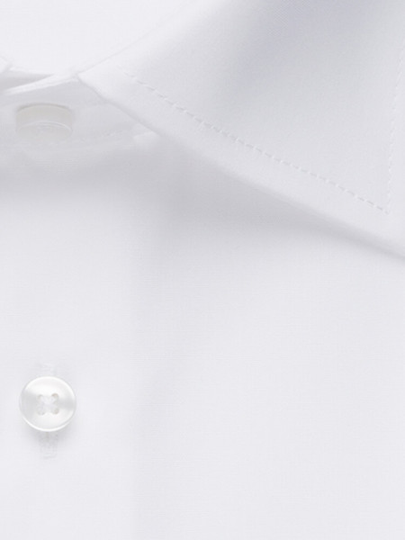 SEIDENSTICKER Comfort Fit Camisa Blanco Business Kent Popeline - Vista 3