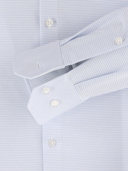 VENTI Regular Fit Camisa Azul claro Kent Jersey - Vista 2