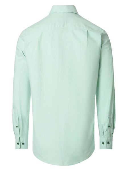 REDMOND Regular Fit Camisa Verde Button-Down Fein Oxford