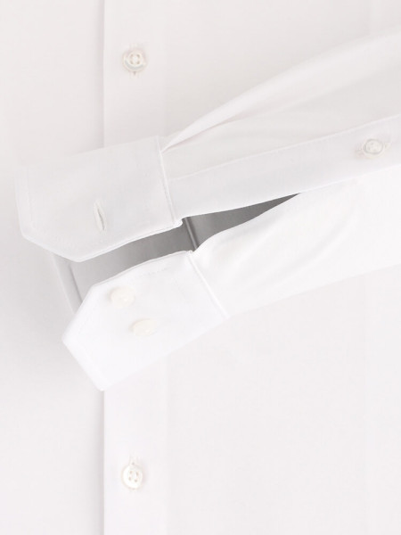 VENTI Slim Fit Camisa Blanco Kent Jersey - Vista 2