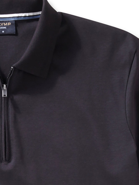 OLYMP Polo Negro Jersey