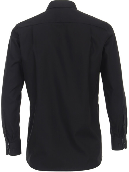 CASAMODA Comfort Fit Camisa Negro Kent Popeline