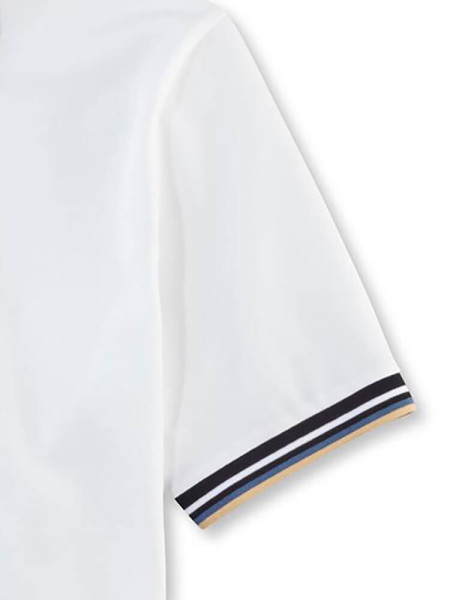 OLYMP Polo Blanco Piqué - Vista 1