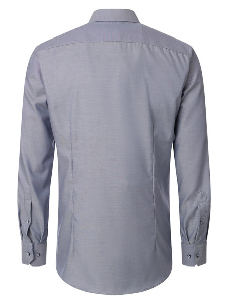 VENTI Regular Fit Camisa Antracita Kent Popeline