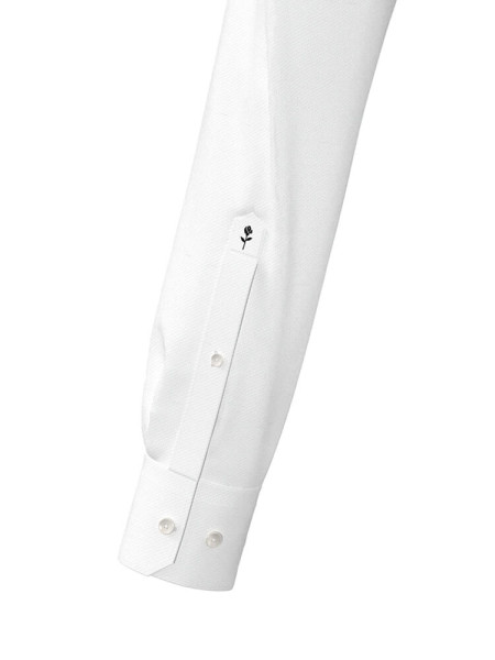 SEIDENSTICKER Regular Fit Camisa Blanco Kent Struktur - Vista 3