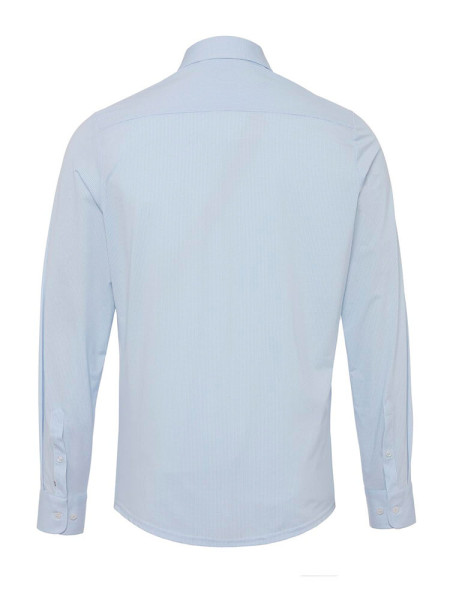 PURE Extra Slim Fit Camisa Azul claro Haifisch Jersey