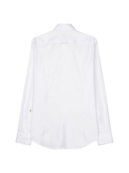 SEIDENSTICKER Slim Fit Camisa Blanco Business Kent Twill