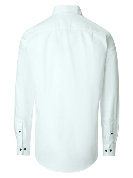 REDMOND Comfort Fit Camisa Blanco Button-Down Fein Oxford