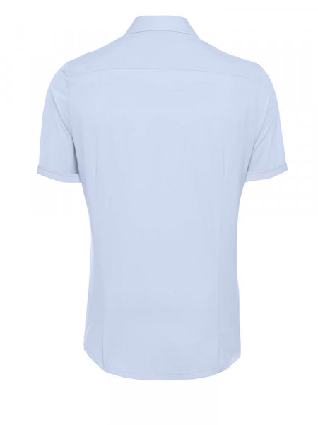 PURE Extra Slim Fit Camisa Azul claro Haifisch Jersey