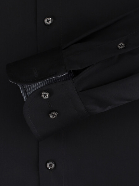 CASAMODA Regular Fit Camisa Negro Kent Easy Care  - Vista 2