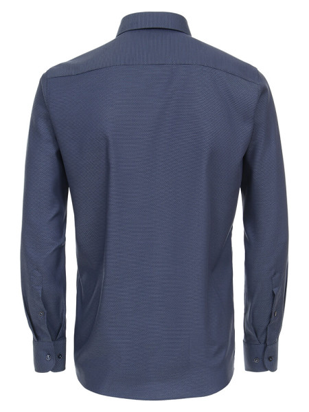 CASAMODA Regular Fit Camisa Azul oscuro Kent Natté