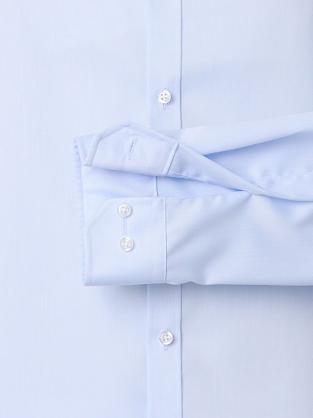 VENTI Slim Fit Camisa Azul claro Kent Popeline - Vista 2