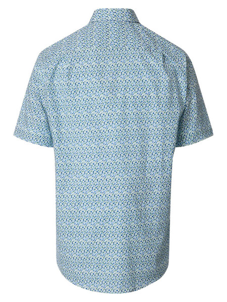 CASAMODA Comfort Fit Camisa Verde Button-Down Easy Care