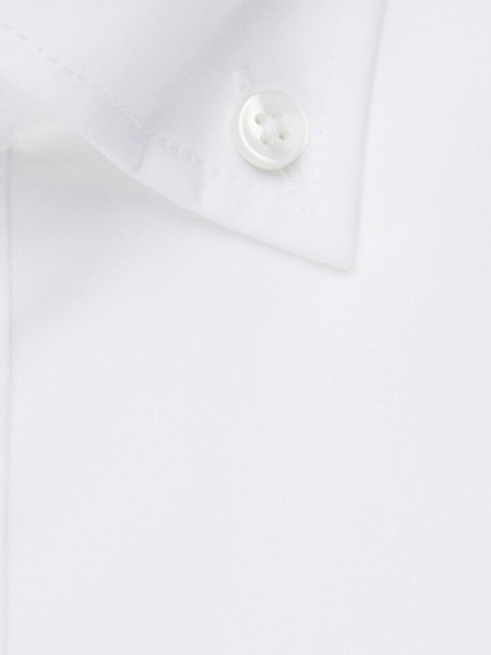 SEIDENSTICKER Regular Fit Camisa Blanco Button-Down Popeline - Vista 3
