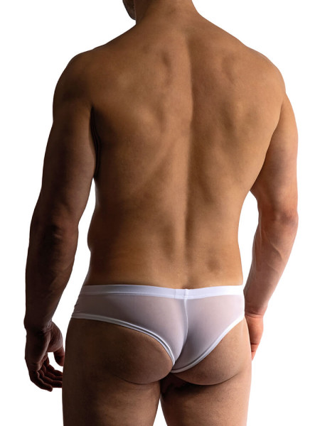 MANSTORE Regular Fit Blanco Microfaser
