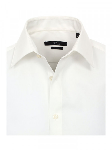 VENTI Regular Fit Camisa Beige claro Kent Popeline - Vista 1