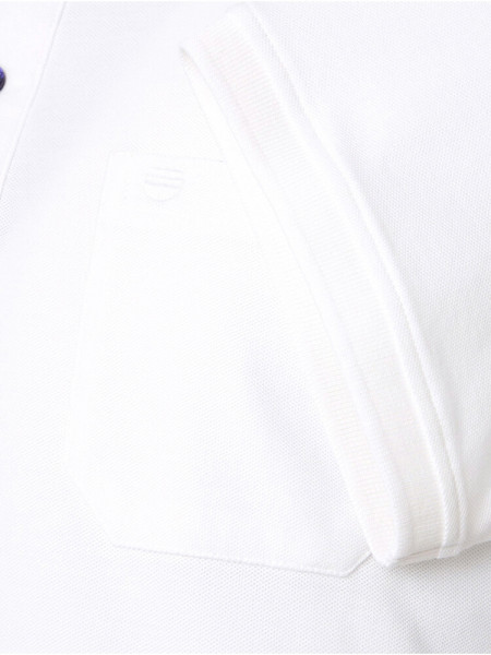 REDMOND Polo Blanco Piqué - Vista 2